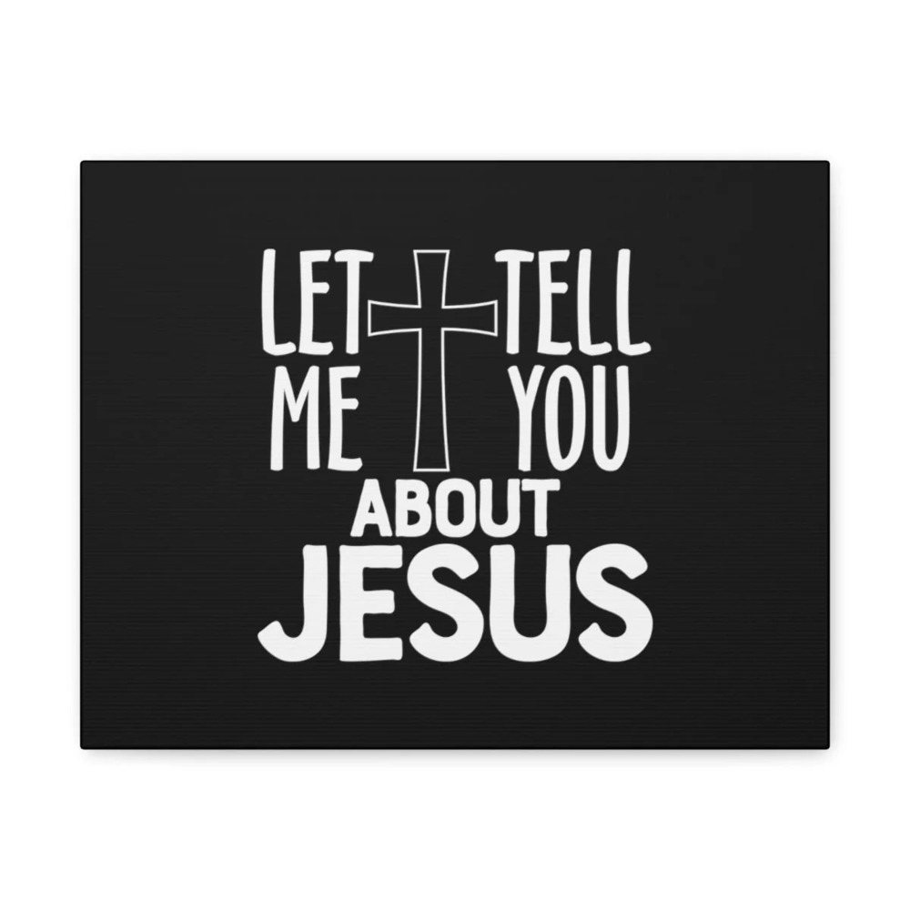 Scripture Walls John 3:16 About Jesus KJV Bible Verse Canvas Christian Wall Art